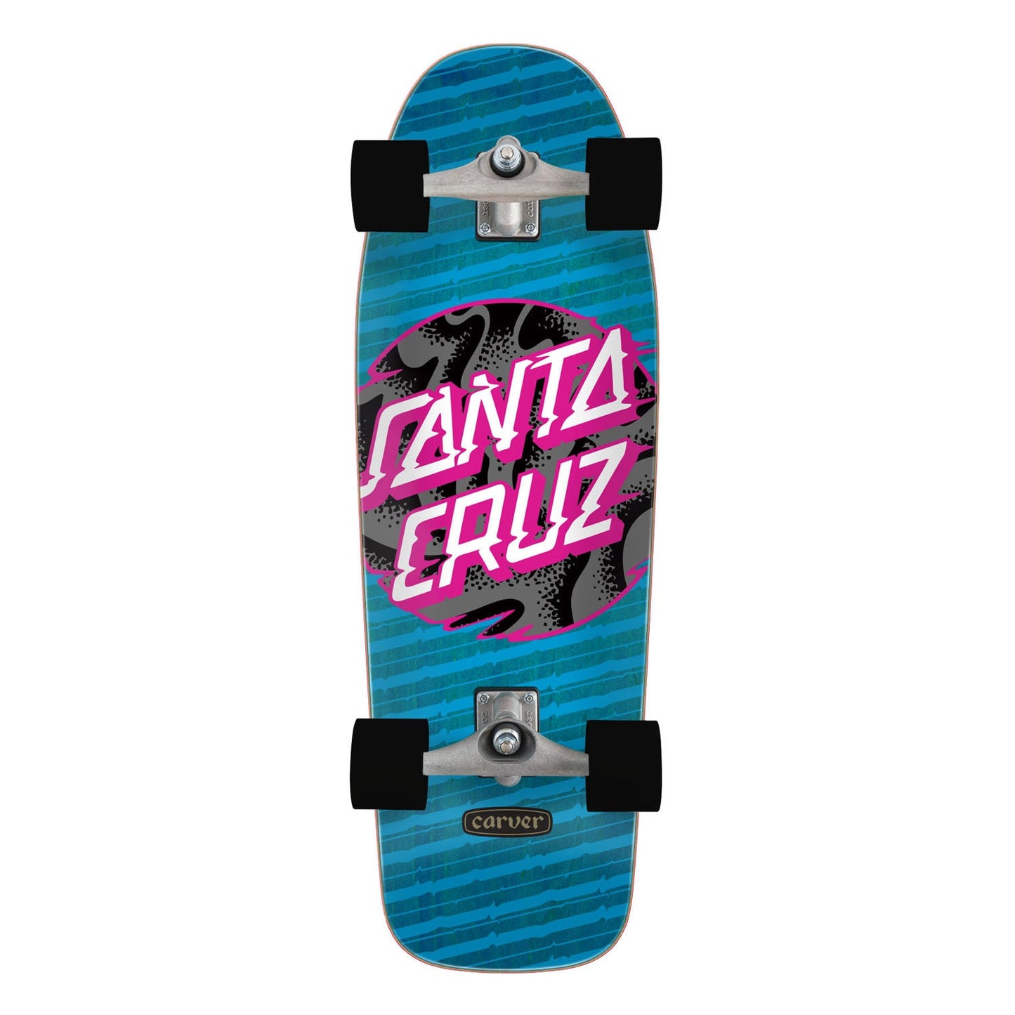 Vivid Slick Dot Surf Skate 9.8&quot; x 30.2&quot;