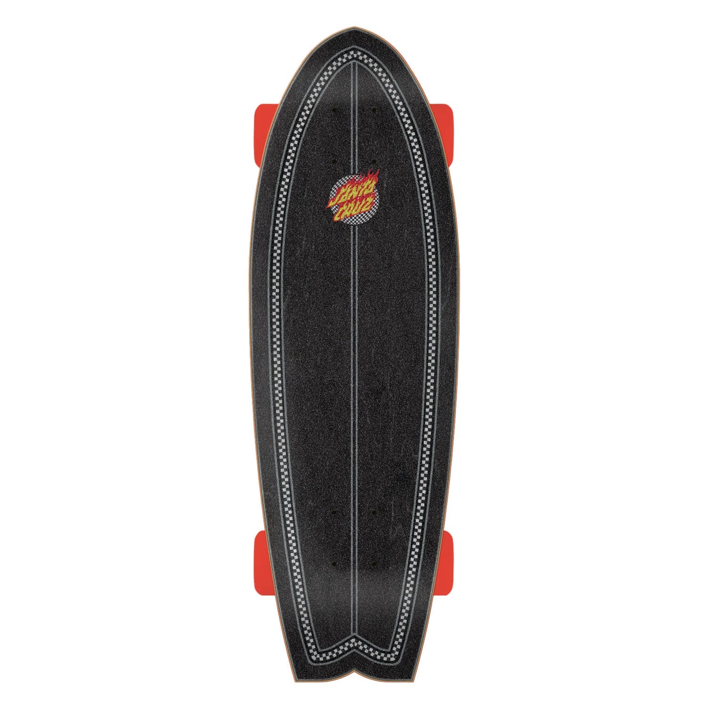 Flame Dot Check Cruzer Complete 8.8&quot;