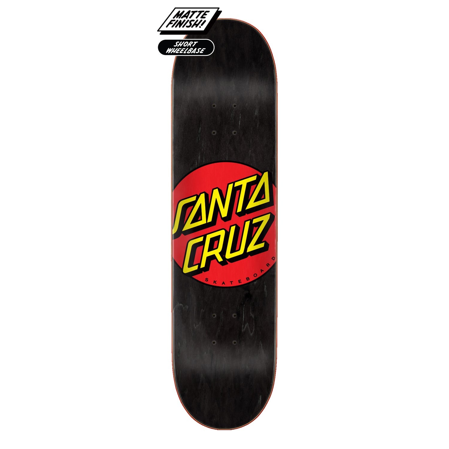 Santa Cruz Classic Dot 8.25" Skateboard Deck Multi 