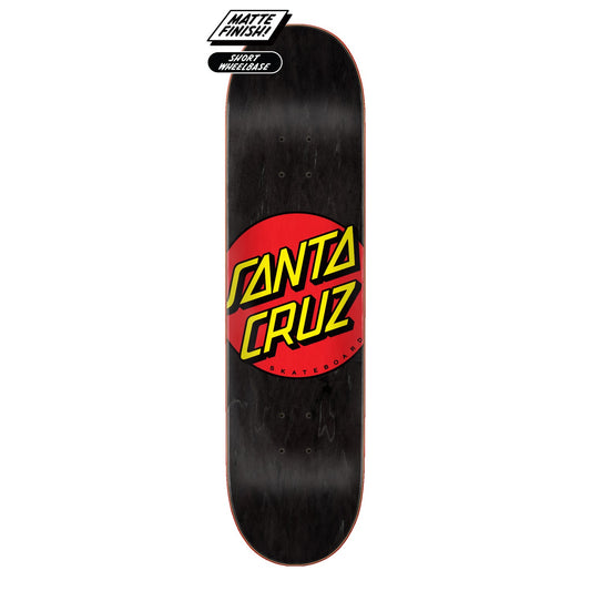 Santa Cruz Classic Dot 8.25" Skateboard Deck Multi 