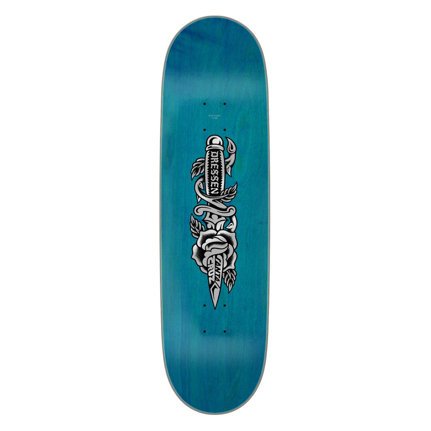 Dressen Rose Dagger Pro Deck 8.7&quot;