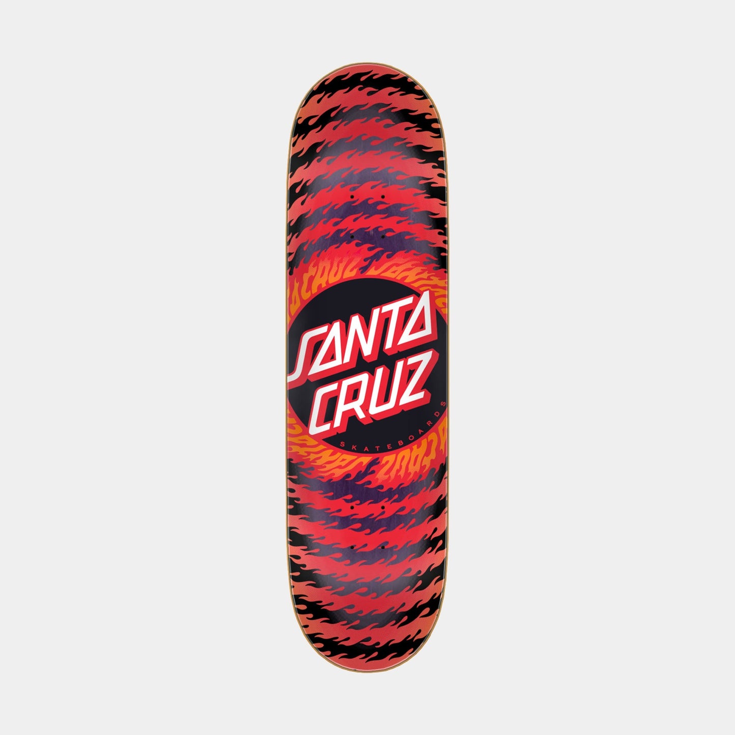 Flame Ringed Dot Deck 8.5&quot;
