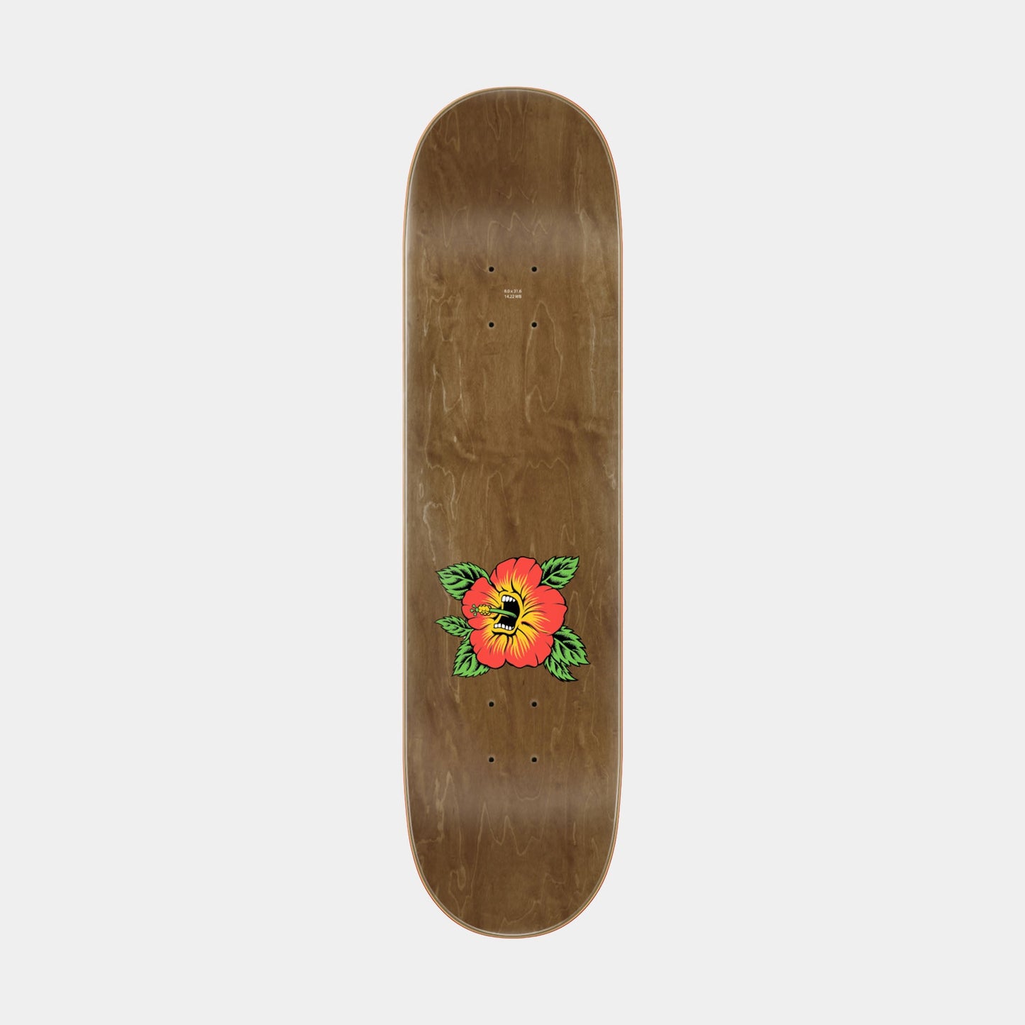 Screaming Hibiscus Deck 8&quot;